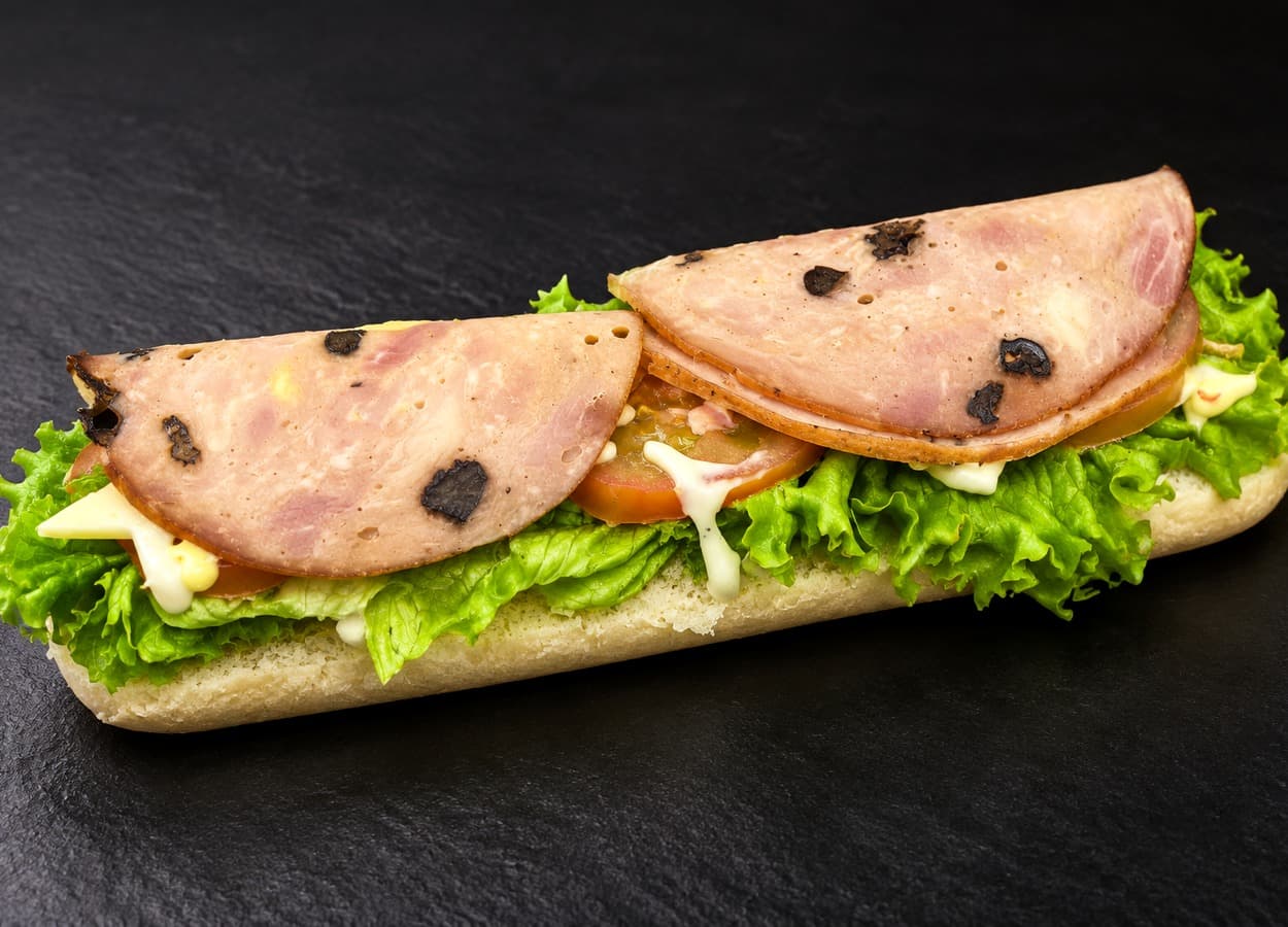 Sándwich de Pavo Navideño